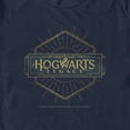 thumbnail image 2 of Men's Hogwarts Legacy Small Art Deco Logo  Graphic Tee Navy Blue 2X Large, 2 of 5