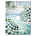 thumbnail image 2 of Designart "Escape to a Tropical Beach I" Coastal Tropical Oversized Wall Mirror - Coastal Nautical Bathroom Wall Mirror Decor - Multiple Color Options, 2 of 6