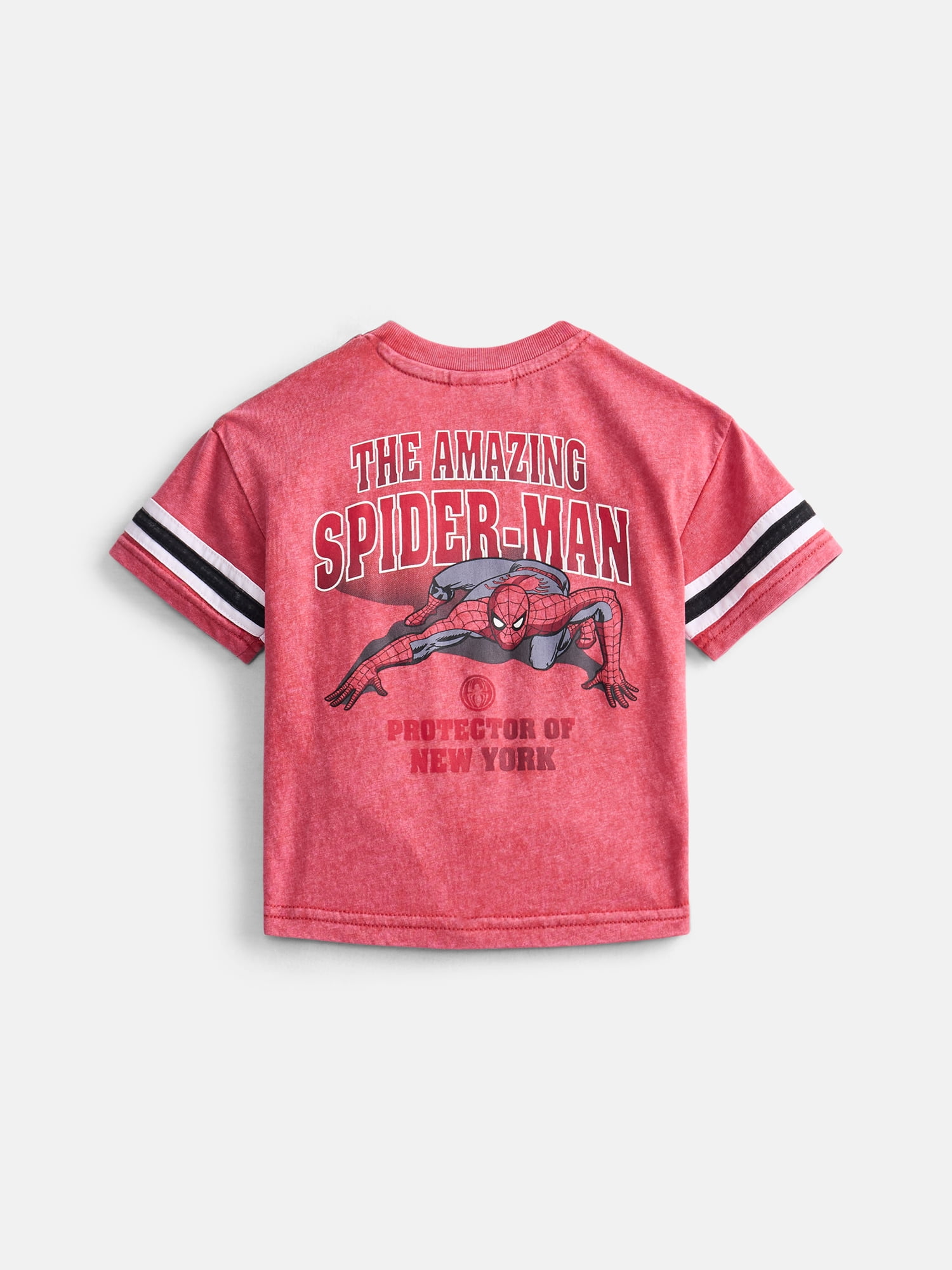 Spider-Man Baby Boys Graphic Tee and Fleece Shorts Set, 2-Piece, Sizes 0/3M-6/9M