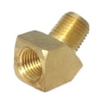 thumbnail image 2 of Jmf Street Elbow 45 Deg. 3/8 " Yellow Brass Lead Free Pack of 5, 2 of 2