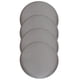 thumbnail image 2 of 2 fundas para taburetes de bar redondas, suaves y elásticas, de poliéster, para el hogar. gris, 2 of 9