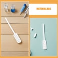 thumbnail image 3 of SKISUNO 4Pcs White ABS Plastic Pill Organizer Scoop for Precise Counting and Easy Medication Handling, 3 of 8