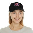 thumbnail image 4 of Trump 2024 - Dad Hat with Leather Patch (Round), 4 of 4