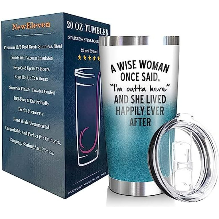 Retirement Tumbler-Retirement Gifts for Women,Funny Office Gifts for  Coworkers Women,Coworker Gifts for Women,Divorce Farewell Gifts,Going Away  Gift for Coworker-Funny Coffee Tumblers for Women 