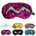 thumbnail image 2 of Sleep Mask Sequins Breathable Eye Sleeping Cover Eye Mask for Office Home, 2 of 8