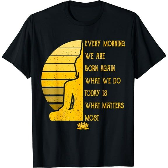 Yoga T-Shirt Meditation Buddha Gift Yoga Teacher T-Shirt mens t shirt,white,women,funny,misfits,men,journey,t-shirt