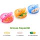thumbnail image 4 of Pastillero 7 días mañana tarde, pastillero redondo, 2 compartimentos, 4 of 4