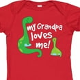 thumbnail image 4 of Inktastic My Grandpa Loves Me Dinosaur Boys Baby Bodysuit, 4 of 5