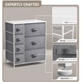thumbnail image 4 of 7 Drawers Chest Dresser - White, 4 of 7