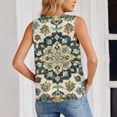 thumbnail image 3 of Neewe Womens Tank Tops 2026 Spring Summer Vacation Outfits V Neck Loose Sleeveless Blouse Casual Shirts Fashion Clothes, 3 of 6