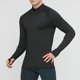 thumbnail image 1 of pstuiky manga larga para hombre, Protector solar de invierno para hombre, transpirable, de color sólido, con cremallera, cuello alto y manga larga. tops de invierno para hombre m, 1 of 7