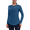 Dark Blue, variant on Womens Long Sleeve Workout Shirts UPF 50 Exercise Running Top Breathable Pilates Shirts