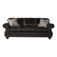 thumbnail image 2 of Soft Faux Leather Upholstery - Traditional Style Living Room Furniture Set, 2 of 3