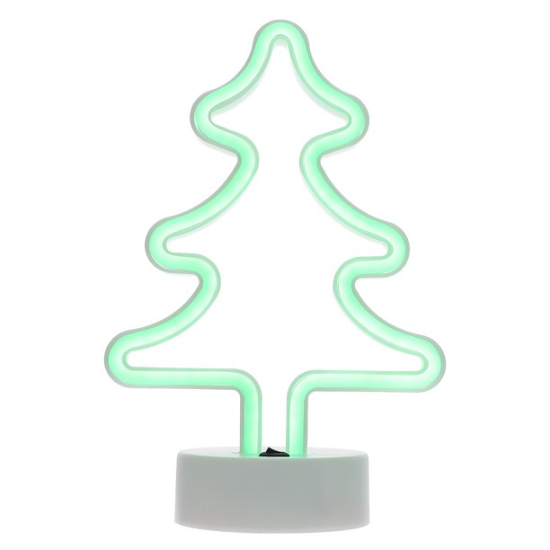 GOOHOCHY 1 pieza Lámpara decorativa LED creativa para modelar árboles de Navidad