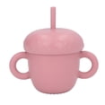 thumbnail image 1 of Taza De Paja Para Bebé, Taza Para Bebé Con Pajita, Diseño De Seta Antisalpicaduras Muy Duradero, Tamaño Perfecto Con Pajita Para Leche Crtynell Descripción de la referencia, 1 of 5