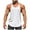 c01White, variant on Arnsht (XXL-5XL) Big and Tall Men's Workout Stringer Tank Tops Athletic Quick Dry Y-Back Tops Bodybuilding Muscle Shirts for Gym Red XXXXL
