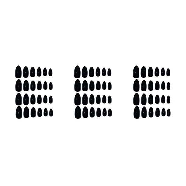Qarigey 24 Pieces False Nails Press-on Stick-on Full Tips Nail DIY Fingernails Wearable Tips Manicure Supplies Art Sticker Cover Tools Type1 NO1 Qarigey CBP469619