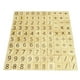 thumbnail image 1 of 100 fichas de madera del alfabeto para Scrabble y juegos de mesa | Letras educativas para niños | Fichas decorativas para bodas y decoración de pared, 1 of 6