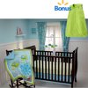 Little Bedding by NoJo Ocean Dreams 4-Piece Crib Bedding Set w/BONUS Wearable Blanket