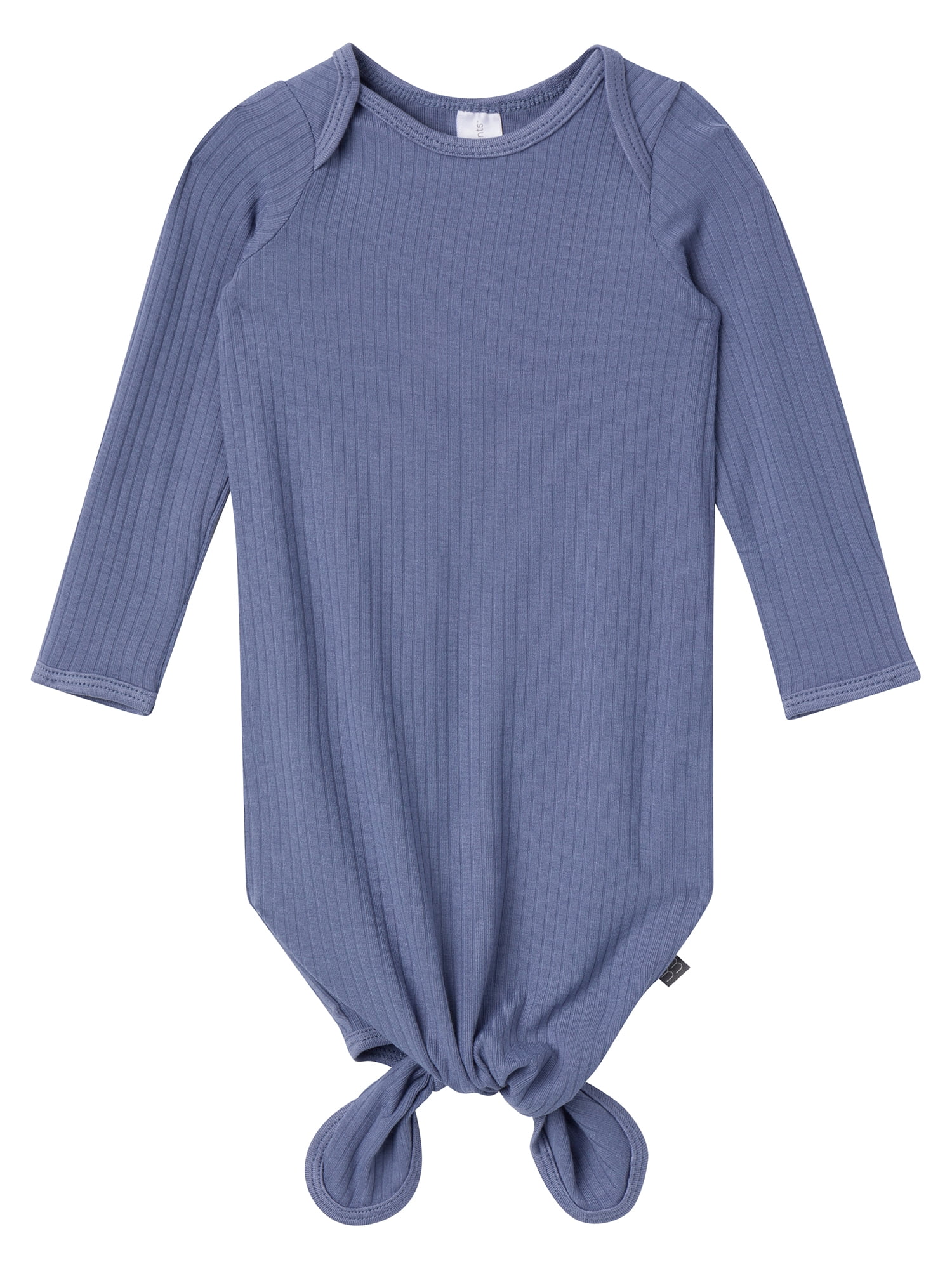 Modern Moments by Gerber Baby Neutral Viscose Knotted Gown With Mittens, 2-Pack, Newborn - 0/3 Months