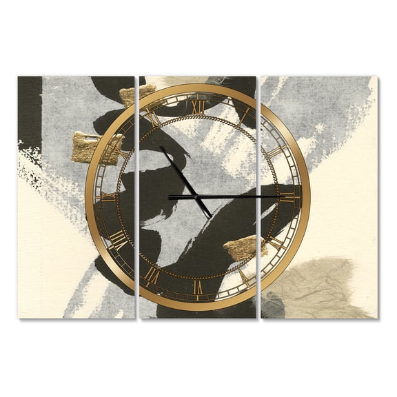Designart 'Glam Collage II' Modern Wall Clock