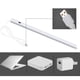 thumbnail image 5 of USB debajo Del pequeña sala Lámpara de lámpara de Inducción LED para Armario Luz Sensor de Movimiento Inalámbrico Stick-Anywhere para Guardarropa Coc Cálido + blanco 50cm, 5 of 8