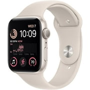 Restored Apple Watch SE 2nd Gen GPS 40mm Starlight Aluminum Case with Starlight Sport Band - M/L