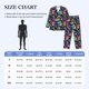 thumbnail image 4 of Fotbe Colorful Animals Pijama de Hombre con Estampado de Manga Larga, Conjunto de 2 Piezas, Ropa de Dormir Suave y Cómoda con Bolsillos-Medium, 4 of 7