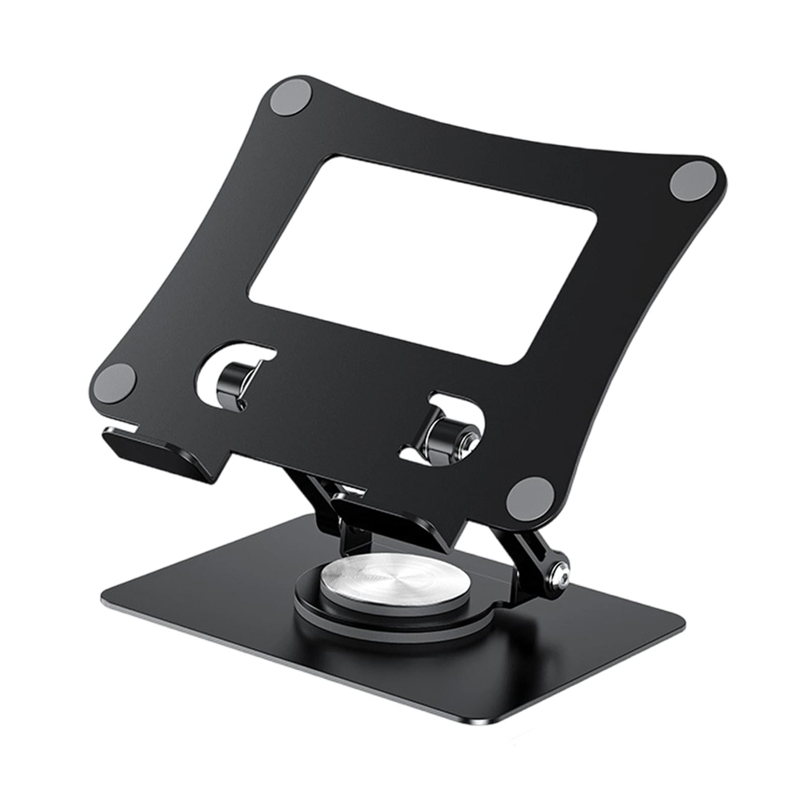 Laptop Stand Computer Holder Tablet Riser Rotatable Metal Material Adjustable Height for Home Office Workstations