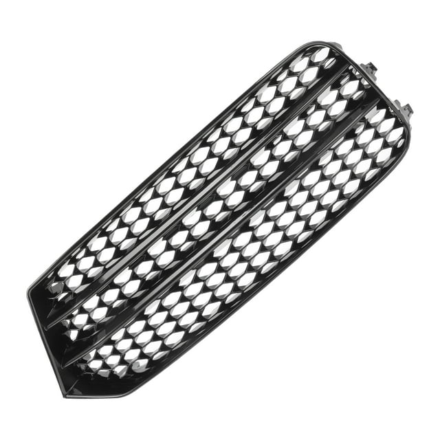 1 pieza de parrilla de luz antiniebla delantera izquierda para Audi A1 2015-2018 No. 8XA807681B ABS en forma de panal negro
