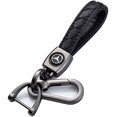 thumbnail image 1 of Leather Keychain for Mercedes Benz Key Chain Car Logo Key Chain Accessories Keyring with Logo (Mercedes Benz), 1 of 7