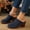 Blue, variant on Plus Thick High Heels With French Retro Toe Caps For Wearing Slippers, Cut-Out Sandals Slip On Open Back Mule Clogs Comfortable Breathable Shoes Chunky Heel Non Slip Slippers