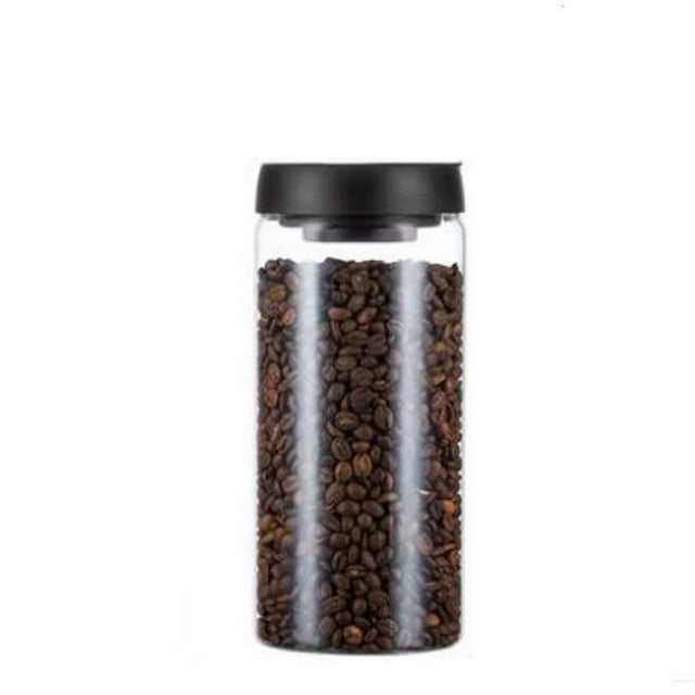 Boîte à Café sous Vide, Conteneurs de Stockage Hermétiques en Acier Inoxydable pour Marc de Café