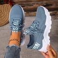 thumbnail image 5 of Couple's Matching Sneakers Comfortable Shoes Spring Summer Walking Shoes Lightweight Breathable Black 45, 5 of 7