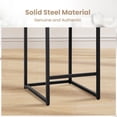 thumbnail image 6 of Sophia & William Counter Height Bar Stools with High Backrest 4 Pack Soft & Durable Chenille Fabric Bar Stools for Kitchen Island, Grayish Black, 6 of 8