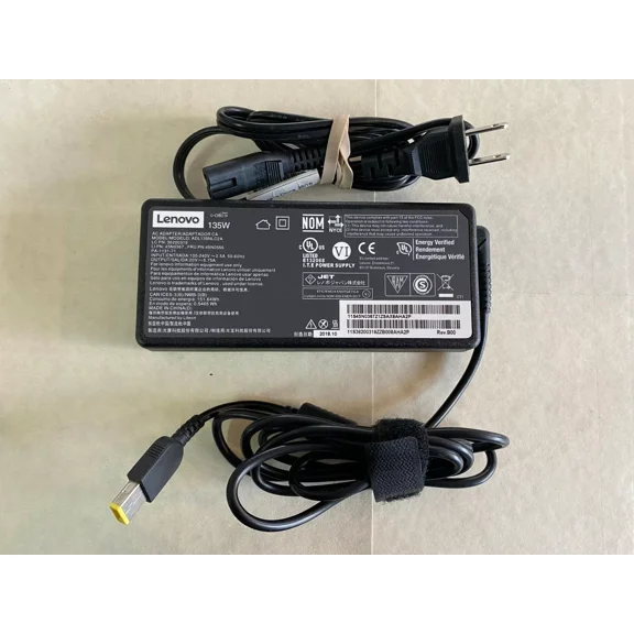 Pre-Owned LENOVO ADL135NLC3A 20V 6.75A 135W Genuine Original AC Power Adapter Charger