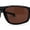 Shiny Black / Brown, variant on 90s Classic Wrap Biker Style Driving HD Lens Plastic Sunglasses All Brown