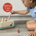 thumbnail image 6 of Mentari Toys - Early Bird Pop Up - Wooden Press and Release Toy - Age 18M+, 6 of 9