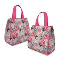 thumbnail image 2 of Pioneer Flower Floral Print Pattern Insulated Lunch Bag for Women & Adults,Large Portable Soft Cooler Lunch Bag,Thermal Food Storage Tote with Pearl Cotton,8.66L,8.75x5.75x9.5 Inch, 2 of 6