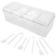 thumbnail image 1 of FOMIYES 1Jgo Caja Clara Para Con Compartimentos Y Para Picnic Y Almacenamiento En Casa, 1 of 8