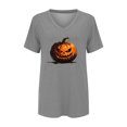 thumbnail image 4 of Bovemsi Business Casual Tops for Women Loose‑Fit V‑Neck Graphic Short‑Sleeve Prints Fashion Outfits Clothes XL, 4 of 4