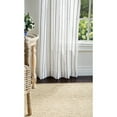thumbnail image 2 of Martha Stewart Laguna Stripe Curtain Panel Pair, Gray, Tie Tab, Semi Sheer, Indoor, Adult, 2 Piece Set, 37"x 84", 2 of 5