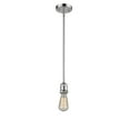 thumbnail image 2 of Innovations Lighting 200Nh-S Bare Bulb 1 Light 2" Wide Mini Pendant - Nickel, 2 of 2