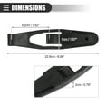 thumbnail image 4 of Unique Bargains Hood Latch Base for Kenworth T300 T600 T800 W900 Rubber 63011005A 63011005 Black, 4 of 7