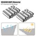 thumbnail image 3 of LAGarden 2 Pack 12x8 Ft 97% UV Block Rectangle HDPE Sun Shade Sail Canopy Lawn Garden LAGarden Modern, 3 of 10