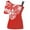 Red, variant on Conairie Women Off The Shoulder Tops Slim Butterfly Print Short Sleeve T-Shirt Lightweight Soft Summer Outfits Clothes 2026 Beach Black L