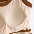 thumbnail image 2 of Tsesme Women's Striped Tank Tops with Built in Bras Round Neck Ribbed Sleeveless Tee Stretchy Slim Athletic Camisoles M, 2 of 5