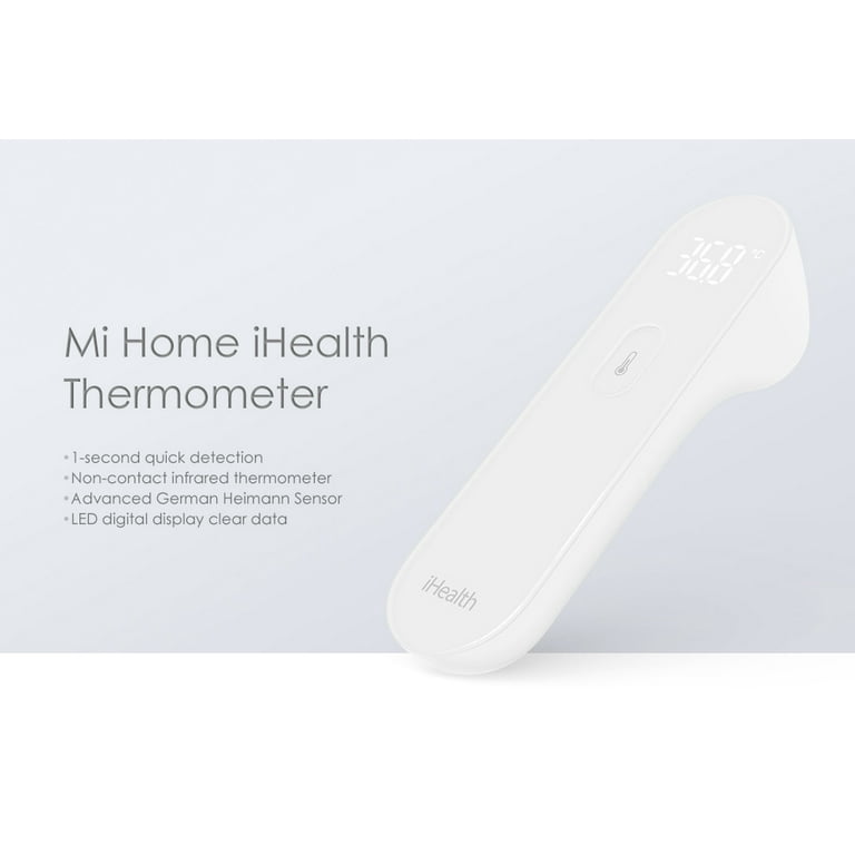 Thermomètre infrarouge Mi Home iHealth XIAOMI - INFRAREDTHERMOMETER 
