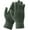 Green, variant on Spencer Winter Touchscreen Gloves for Men, Warm Wool Fleece Texting Gloves Anti-Slip Soft Lining Elastic Cuff Glove (Black)