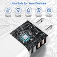 thumbnail image 6 of iPhone Fast Charger,3 Pack 20W USB C Wall Charger Block Adapter with 10FT Long Fast Charging Cable Compatible for iPhone 14/13/12/11/Pro/Pro Max/XS/Mini, iPad, 6 of 7